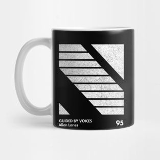 Alien Lanes / Minimal Graphic Design Tribute Mug